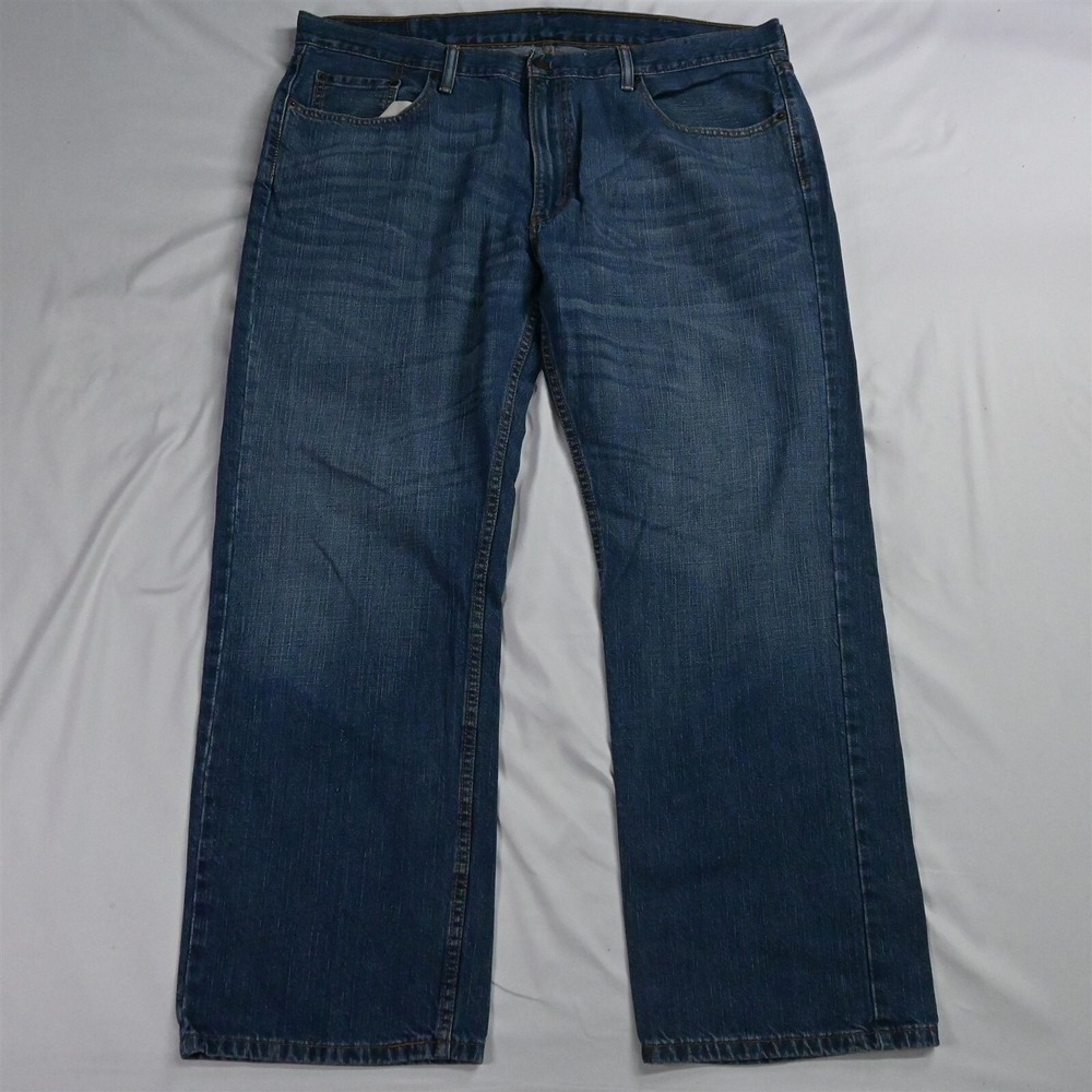 Levis 40 x 30 559 Relaxed Straight Medium Wash Denim Jeans